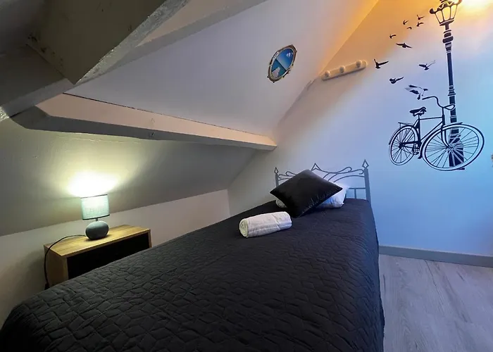 La Maison Sable - Chaleureuse Familiale Avec Jardin-300m De La * 乌伊斯特勒昂